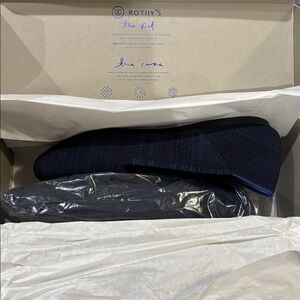 Rothy's Blue tweed flats 🥿 💙